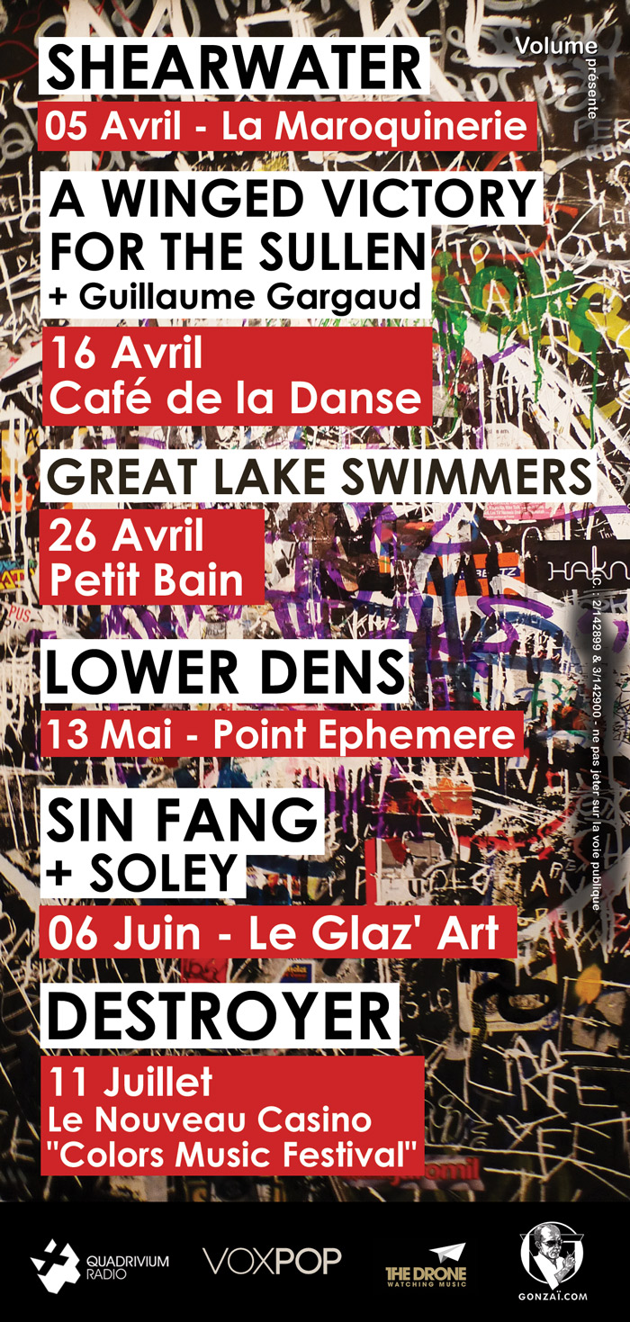bomsky - graphisme - flyer Affiche Concerts